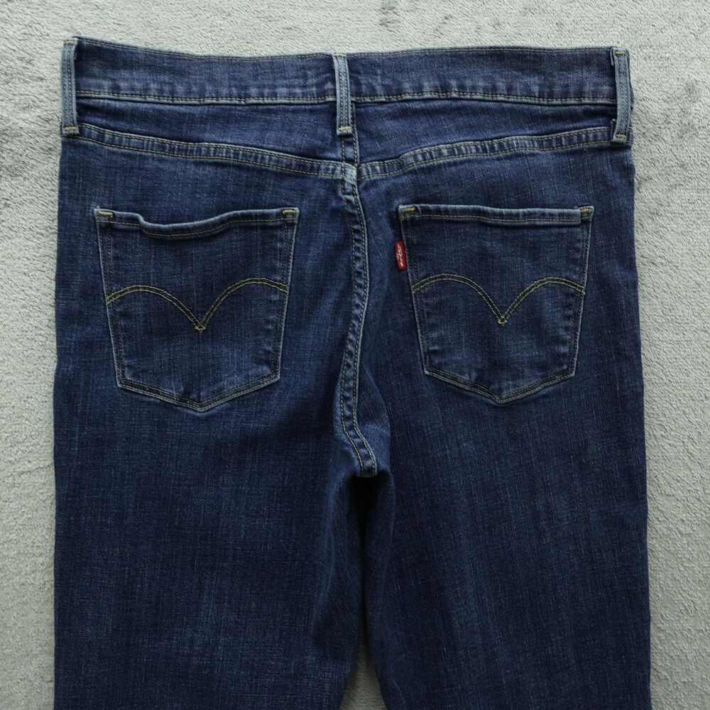Levi's 314 Jeans Women's Size 30 Mid-Rise Shaping Straight Denim 29.5" Inseam - Picture 13 of 16
